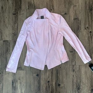 Clara Sun Woo “Leather” knit jacket